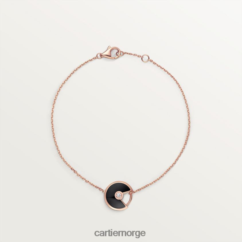 smykker Cartier amulettarmbånd, xs-modell Rose gull F4466N362