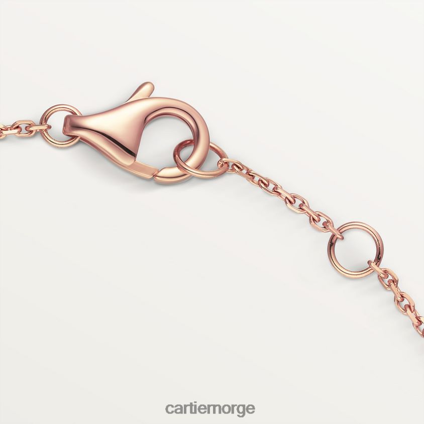 smykker Cartier amulettarmbånd, xs-modell Rose gull F4466N362