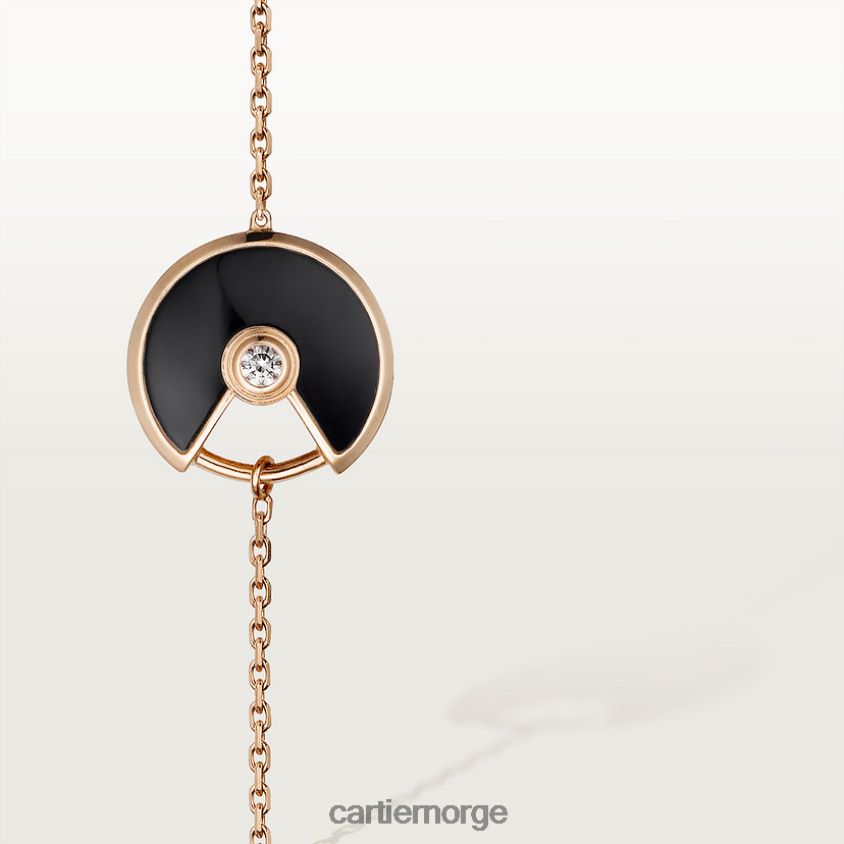 smykker Cartier amulettarmbånd, xs-modell Rose gull F4466N362