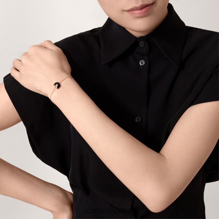 smykker Cartier amulettarmbånd, xs-modell Rose gull F4466N362