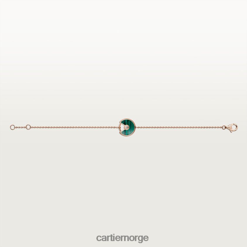 smykker Cartier amulettarmbånd, xs-modell Rose gull F4466N364