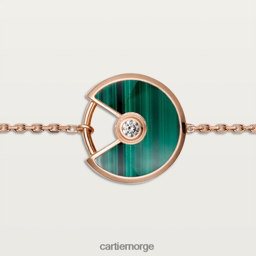 smykker Cartier amulettarmbånd, xs-modell Rose gull F4466N364