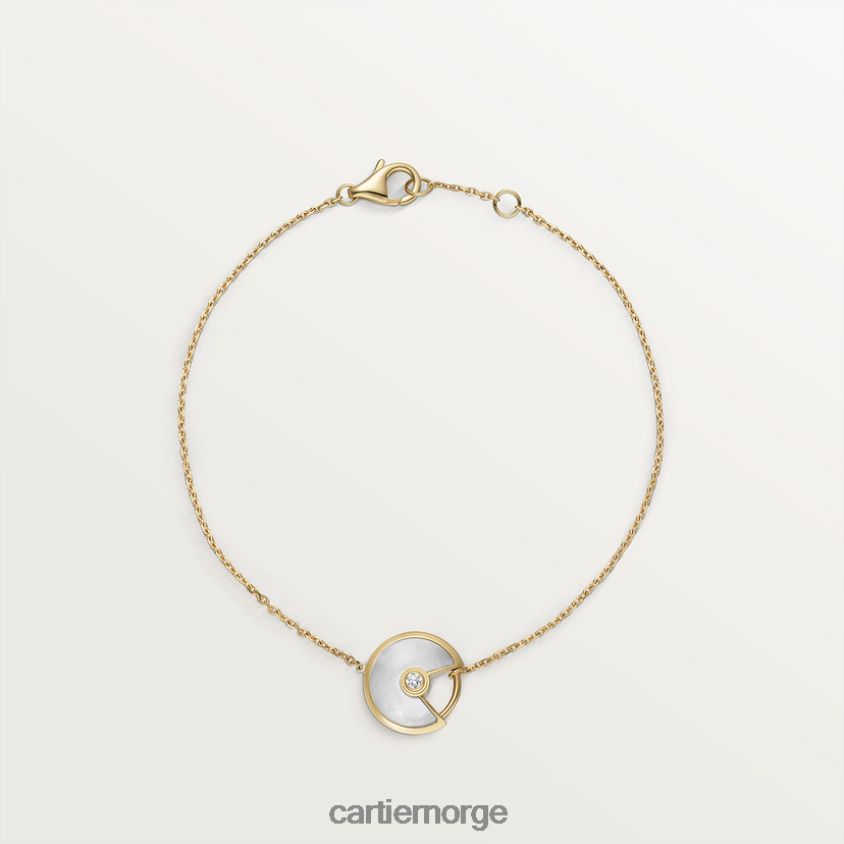 smykker Cartier amulettarmbånd, xs-modell gult gull F4466N363