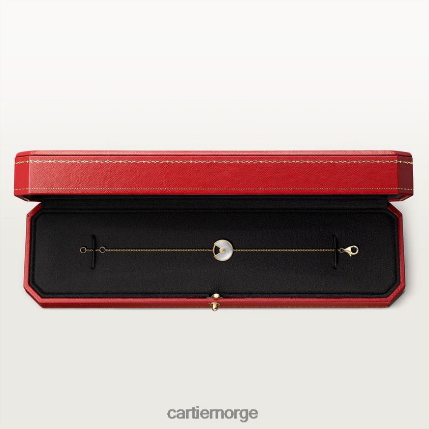 smykker Cartier amulettarmbånd, xs-modell gult gull F4466N363