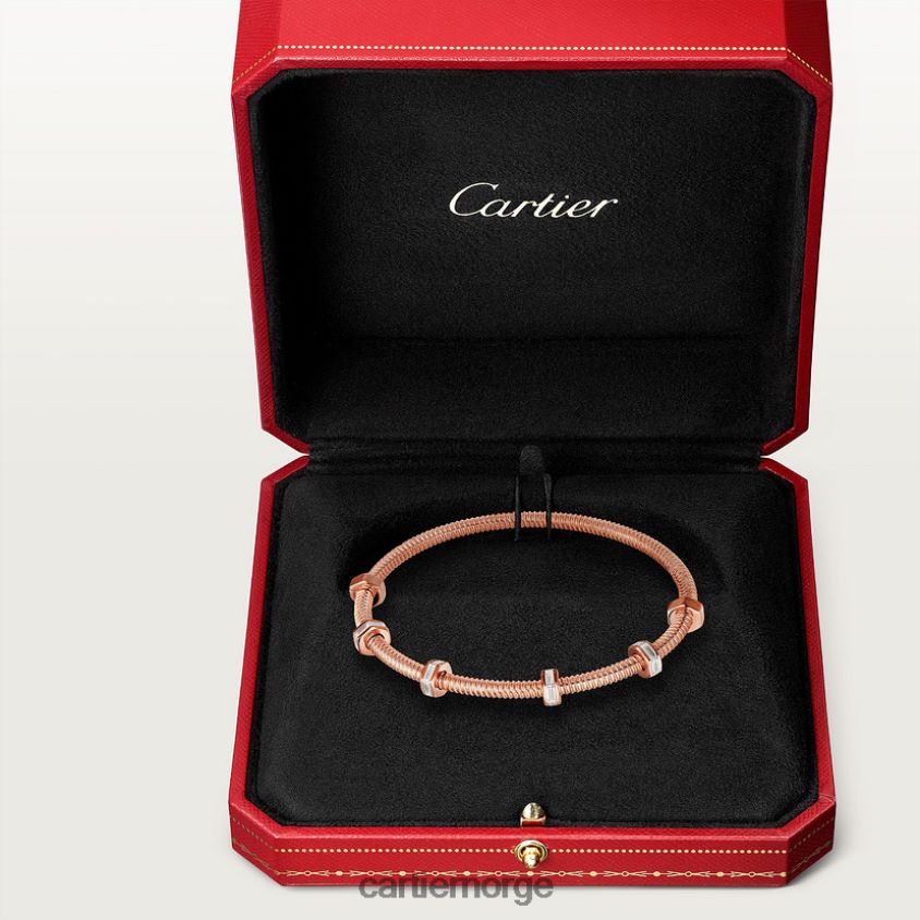 smykker Cartier ecrou armbånd Rose gull F4466N288
