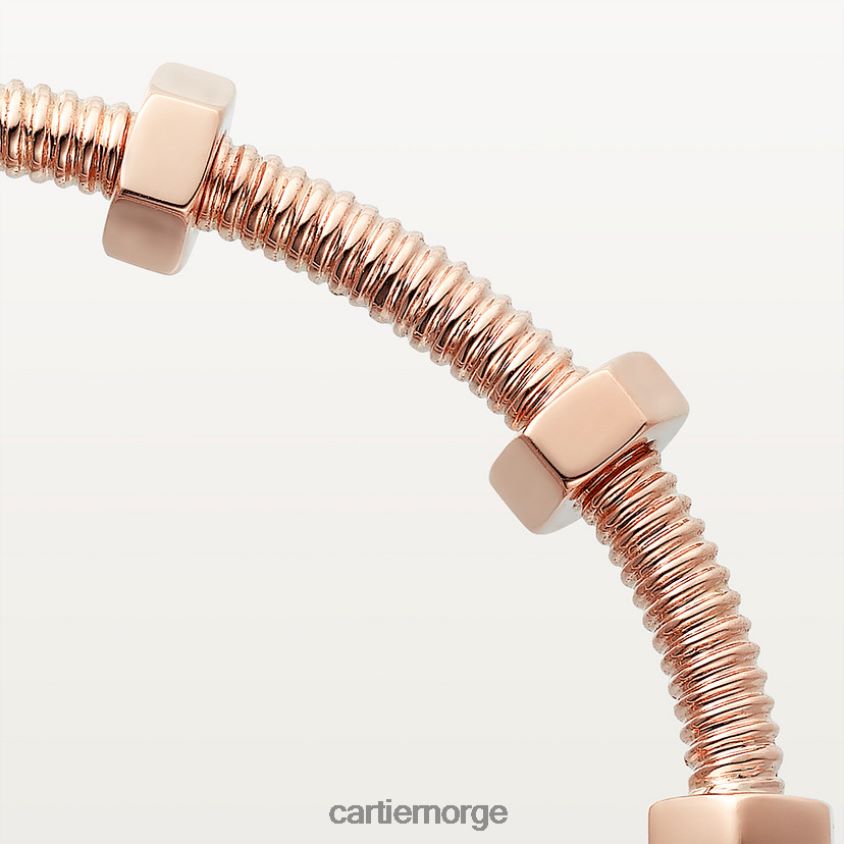 smykker Cartier ecrou armbånd Rose gull F4466N289