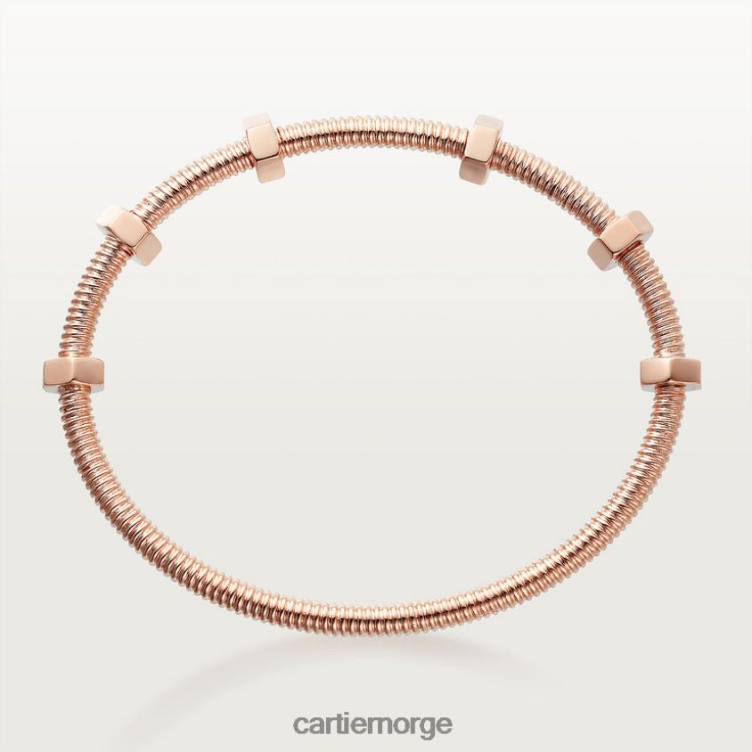 smykker Cartier ecrou armbånd Rose gull F4466N289