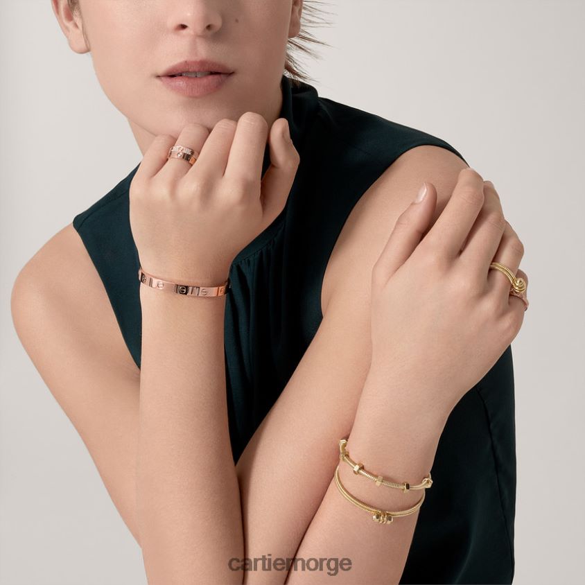 smykker Cartier ecrou armbånd gult gull F4466N286