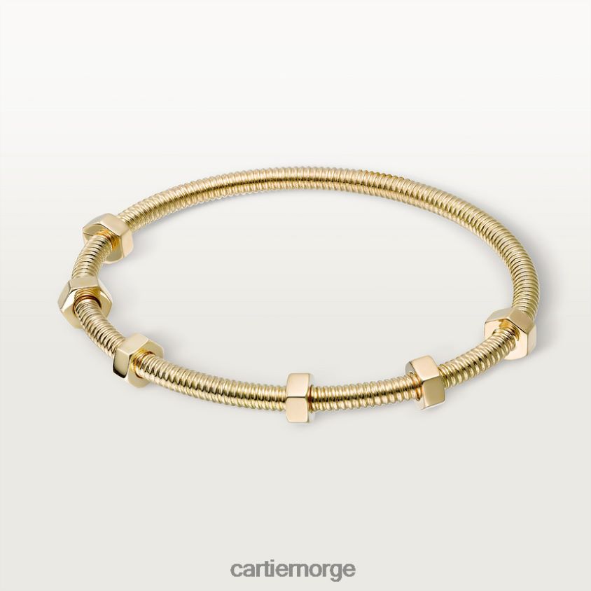 smykker Cartier ecrou armbånd gult gull F4466N287
