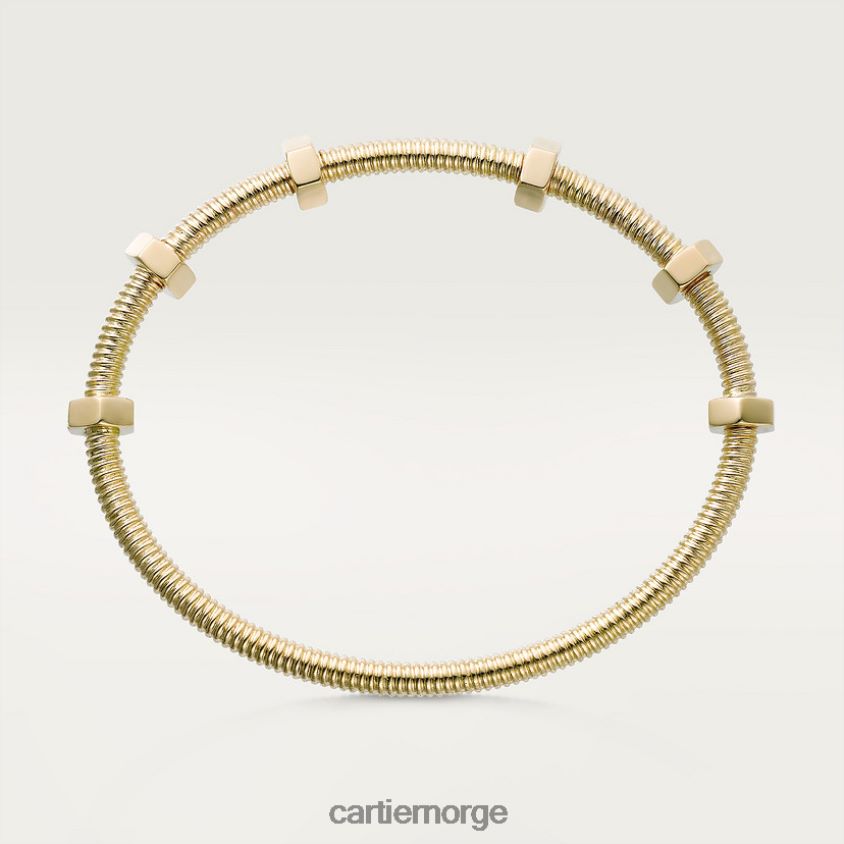 smykker Cartier ecrou armbånd gult gull F4466N287