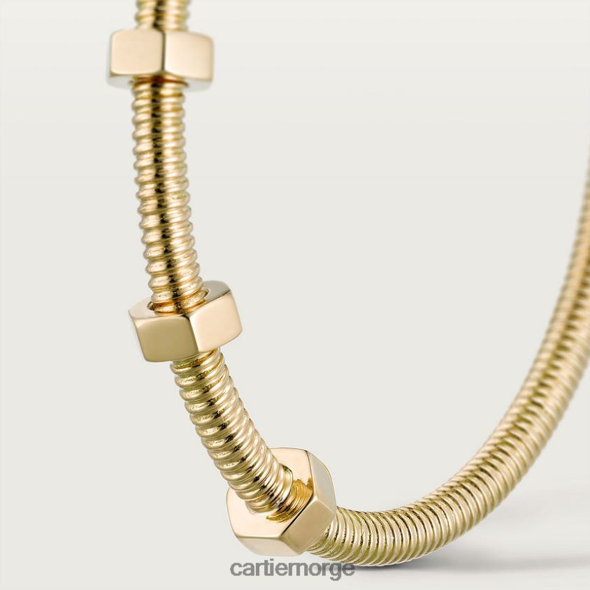 smykker Cartier ecrou armbånd gult gull F4466N287