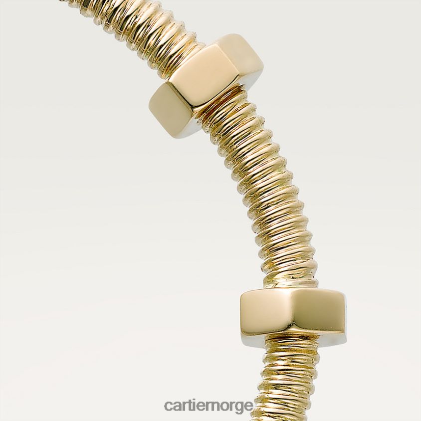 smykker Cartier ecrou armbånd gult gull F4466N287