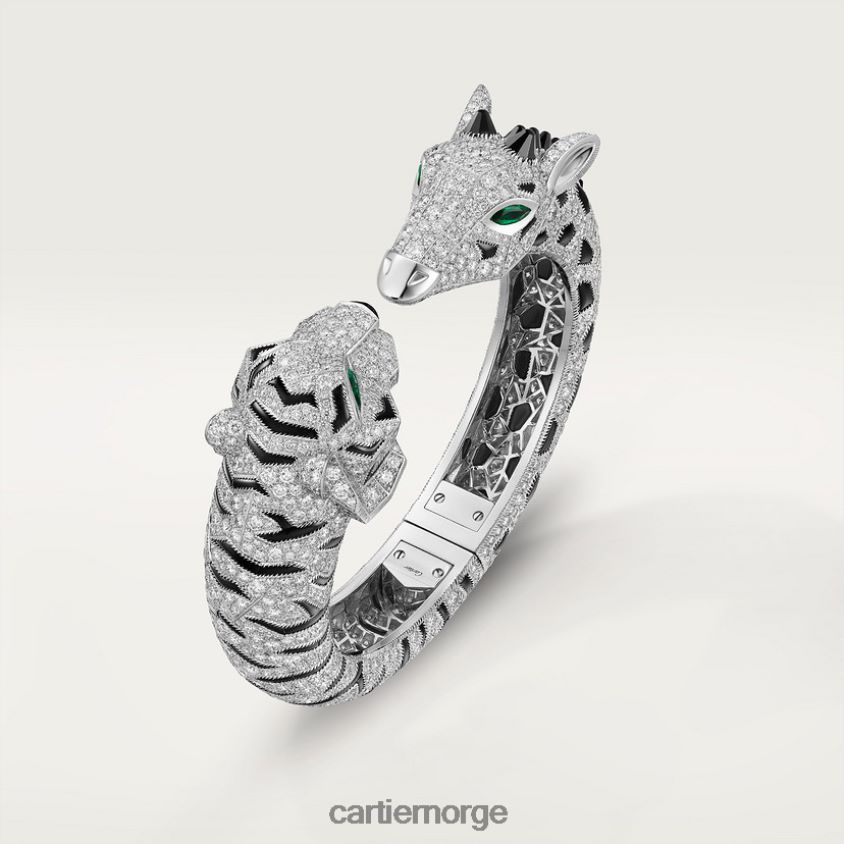 smykker Cartier indomptables armbånd stilig F4466N341