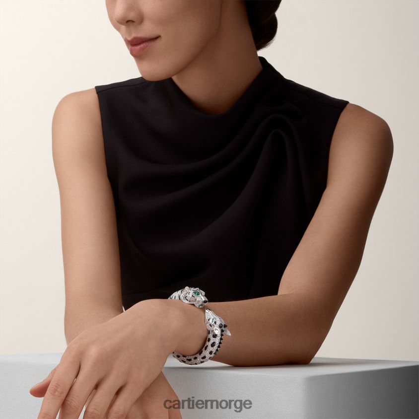 smykker Cartier indomptables armbånd stilig F4466N341