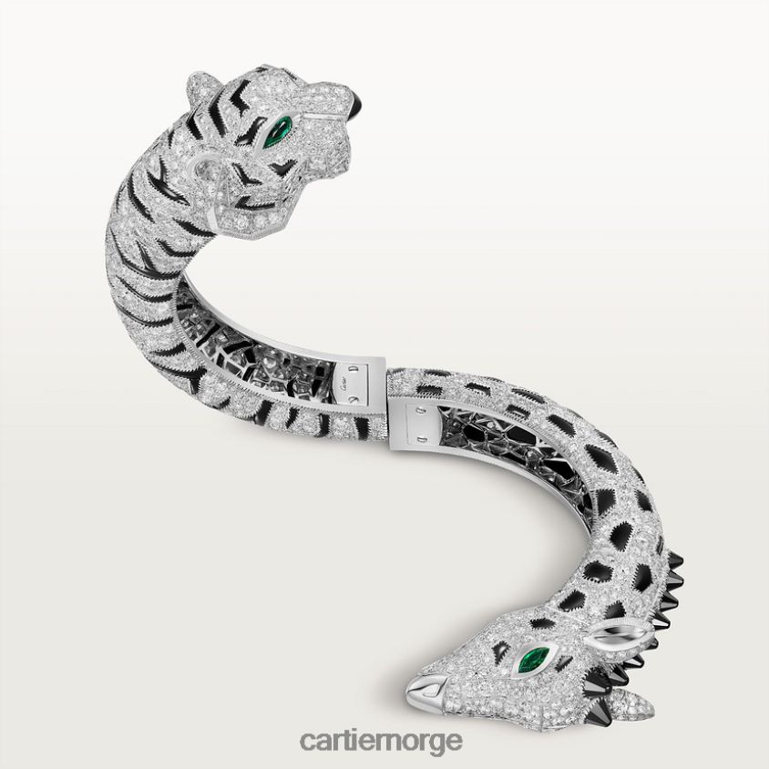 smykker Cartier indomptables armbånd stilig F4466N341