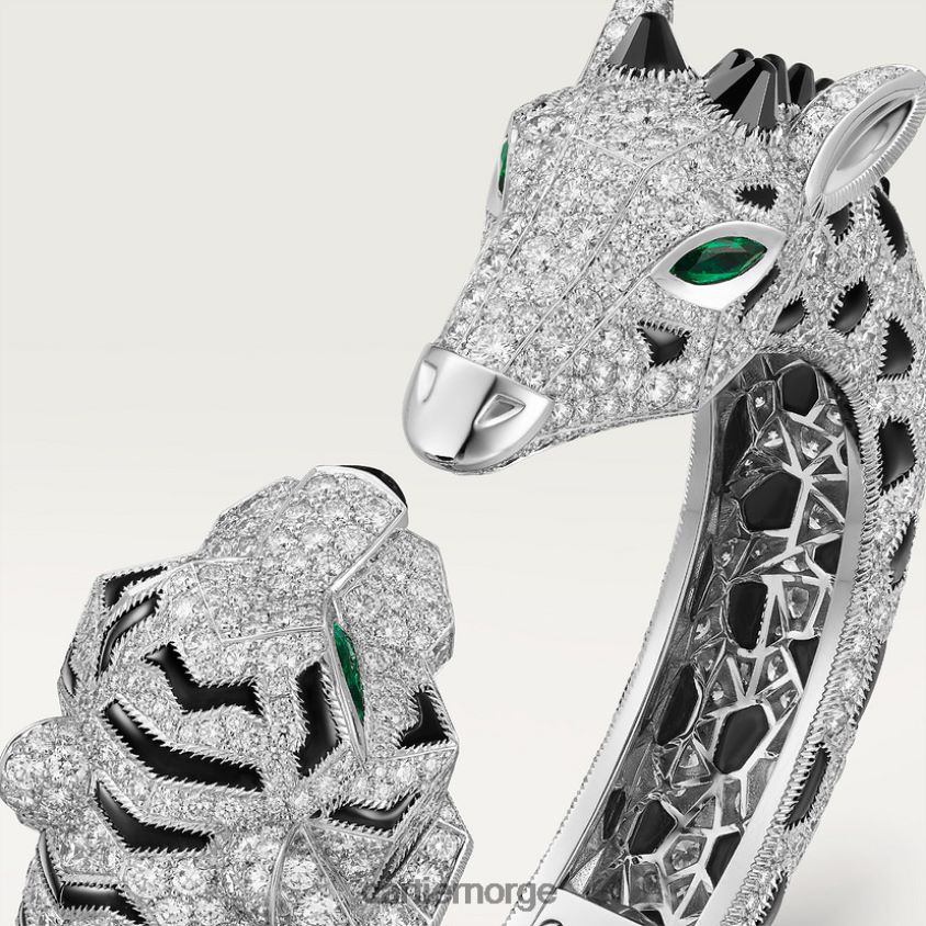 smykker Cartier indomptables armbånd stilig F4466N341