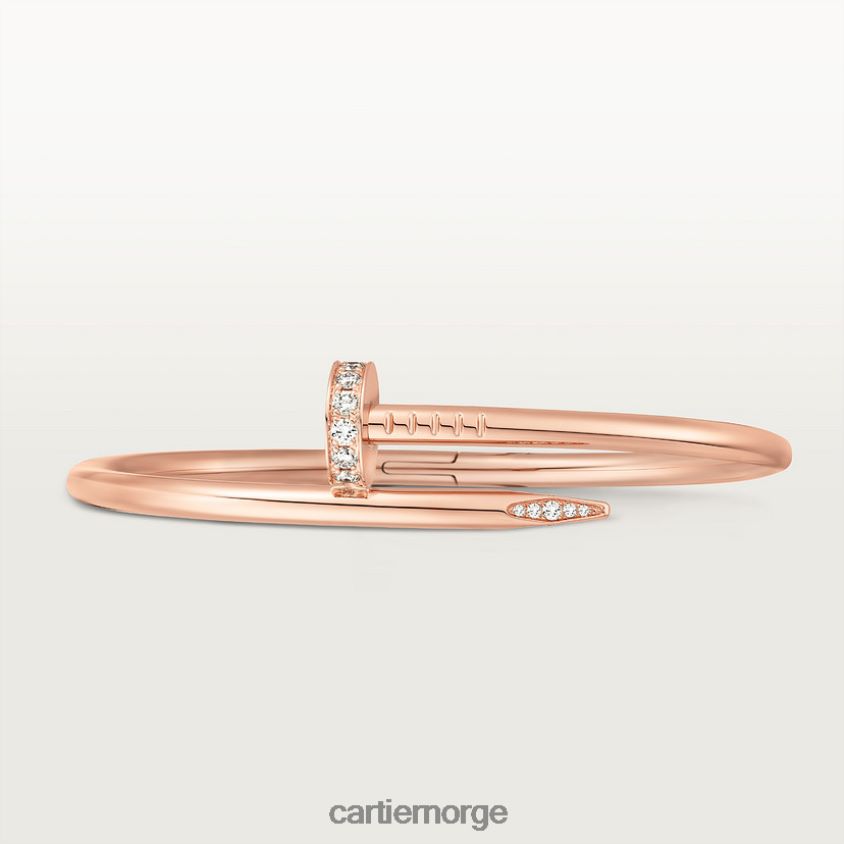 smykker Cartier juste un clou armbånd Rose gull F4466N204