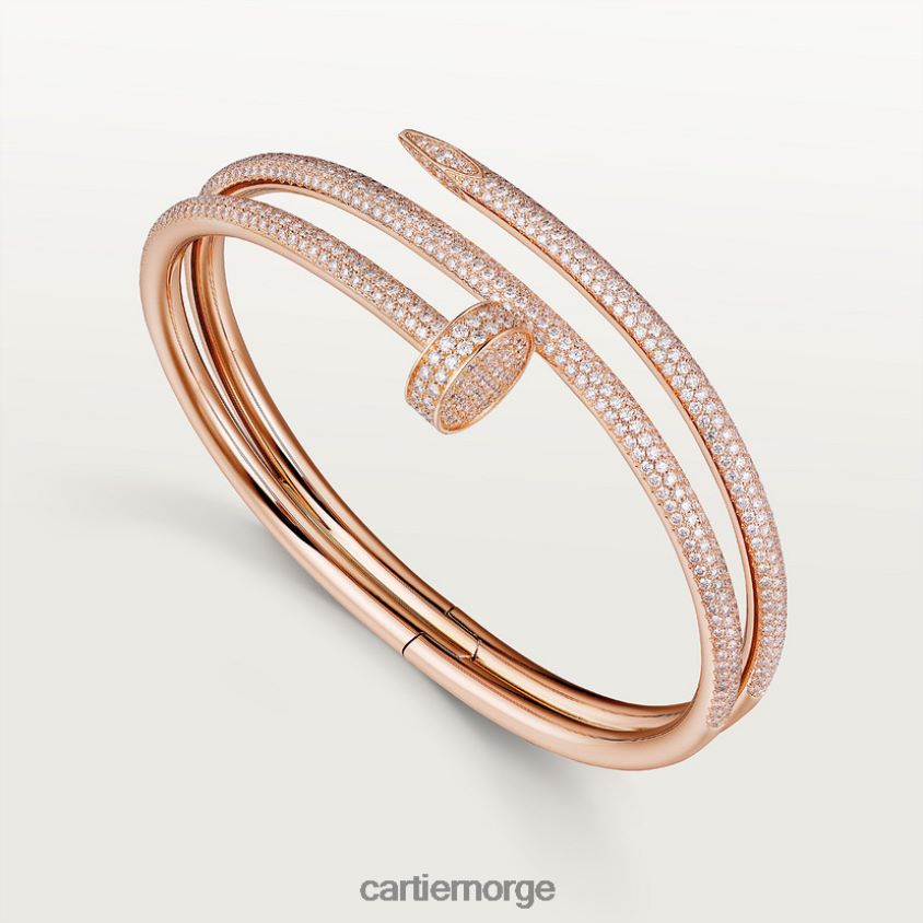 smykker Cartier juste un clou armbånd Rose gull F4466N214
