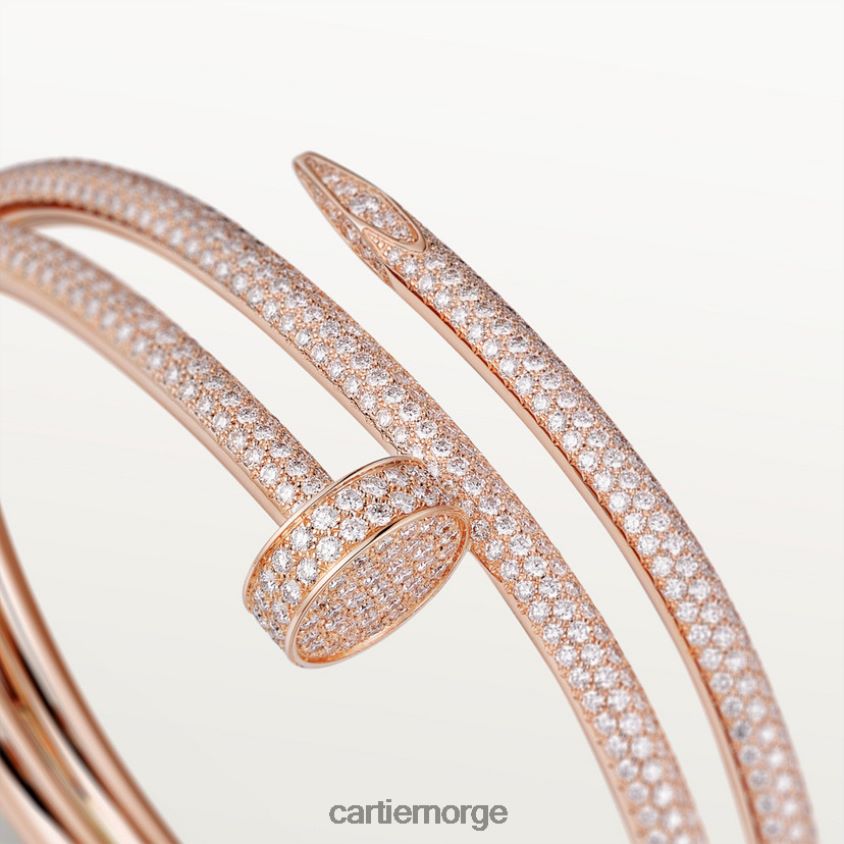 smykker Cartier juste un clou armbånd Rose gull F4466N214