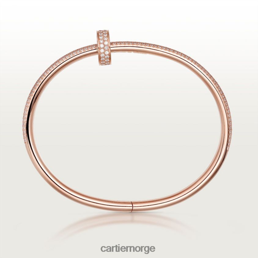 smykker Cartier juste un clou armbånd Rose gull F4466N214