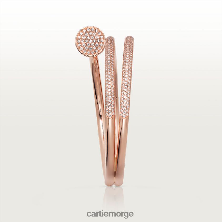 smykker Cartier juste un clou armbånd Rose gull F4466N214