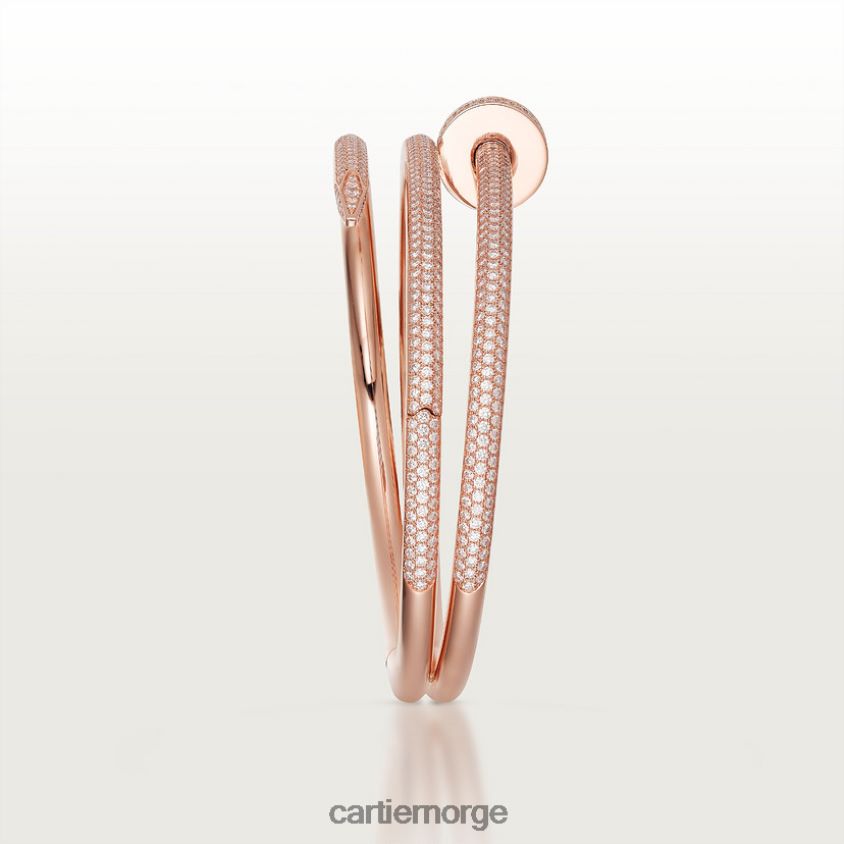 smykker Cartier juste un clou armbånd Rose gull F4466N214
