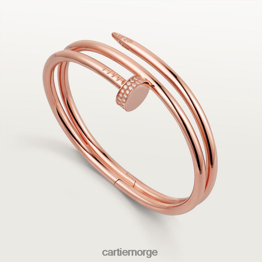 smykker Cartier juste un clou armbånd Rose gull F4466N215