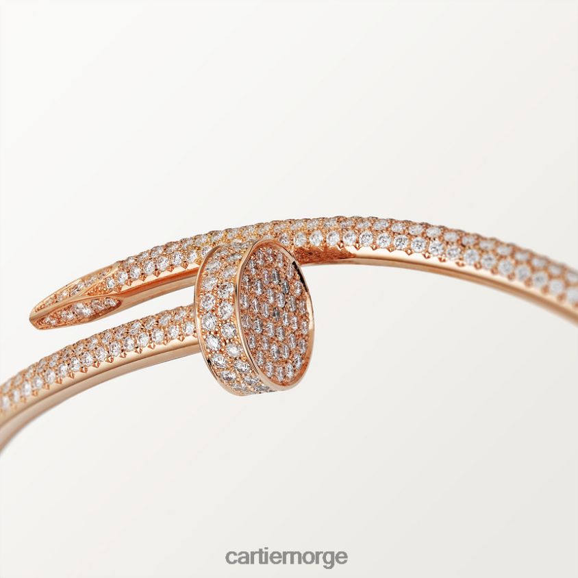 smykker Cartier juste un clou armbånd Rose gull F4466N216