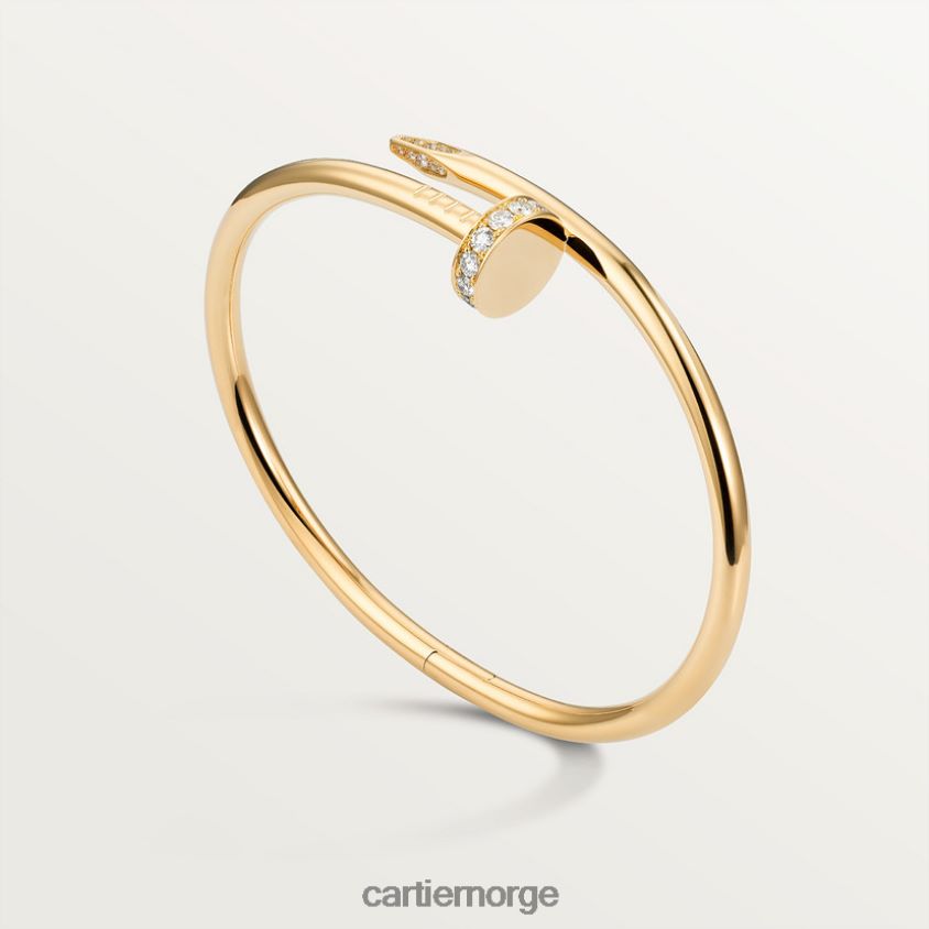 smykker Cartier juste un clou armbånd gult gull F4466N206