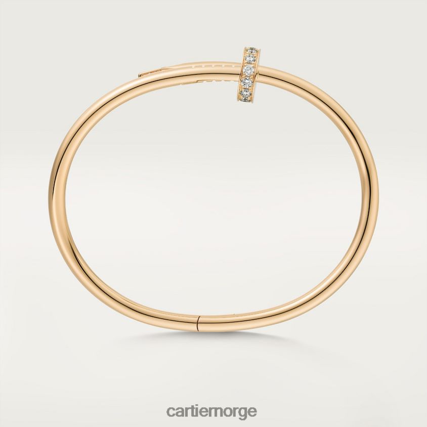 smykker Cartier juste un clou armbånd gult gull F4466N206