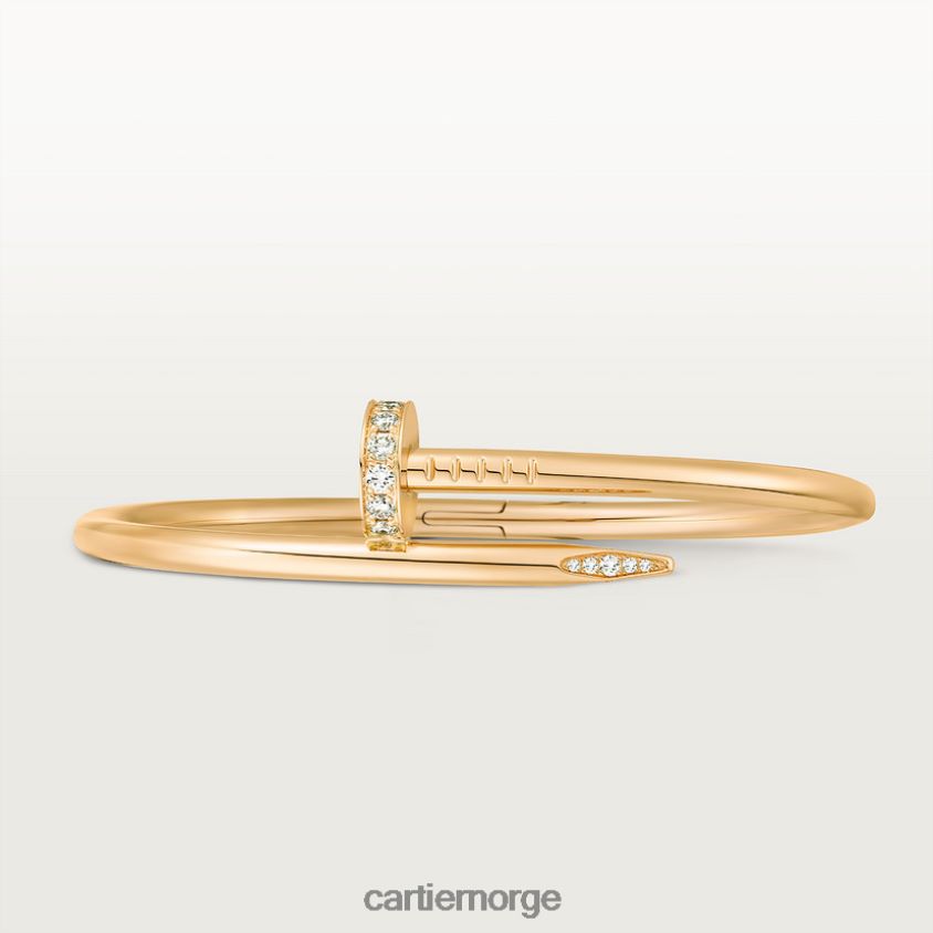 smykker Cartier juste un clou armbånd gult gull F4466N206