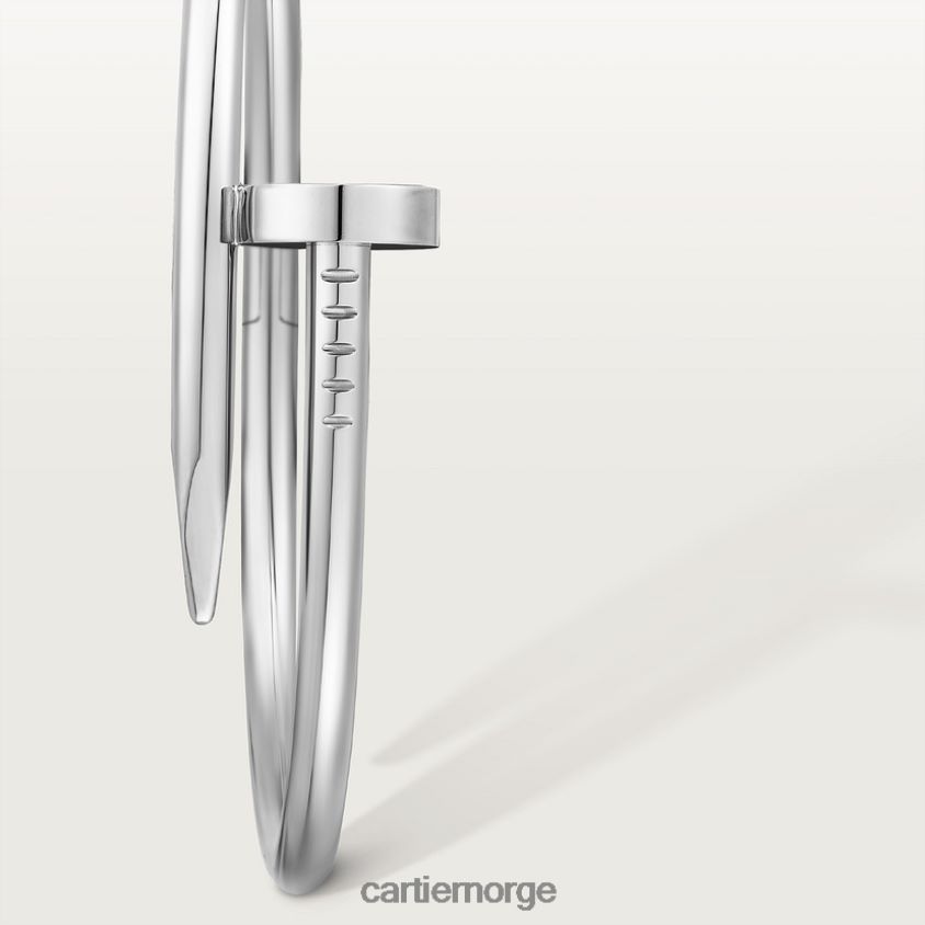 smykker Cartier juste un clou armbånd hvitt gull F4466N201