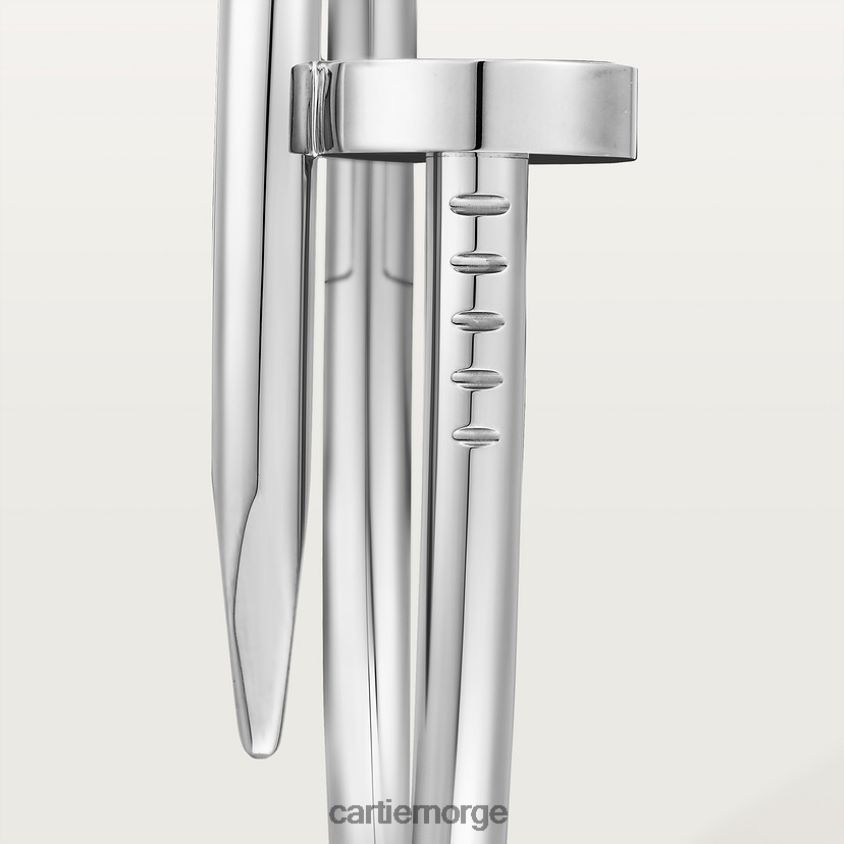 smykker Cartier juste un clou armbånd hvitt gull F4466N201