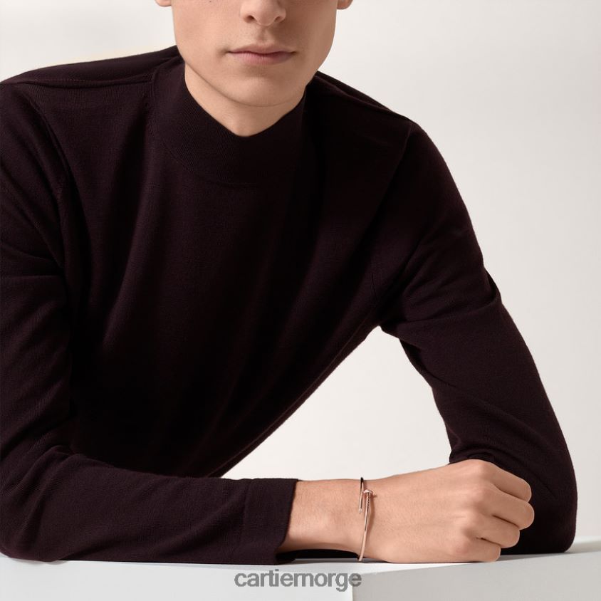 smykker Cartier juste un clou armbånd, liten modell Rose gull F4466N208