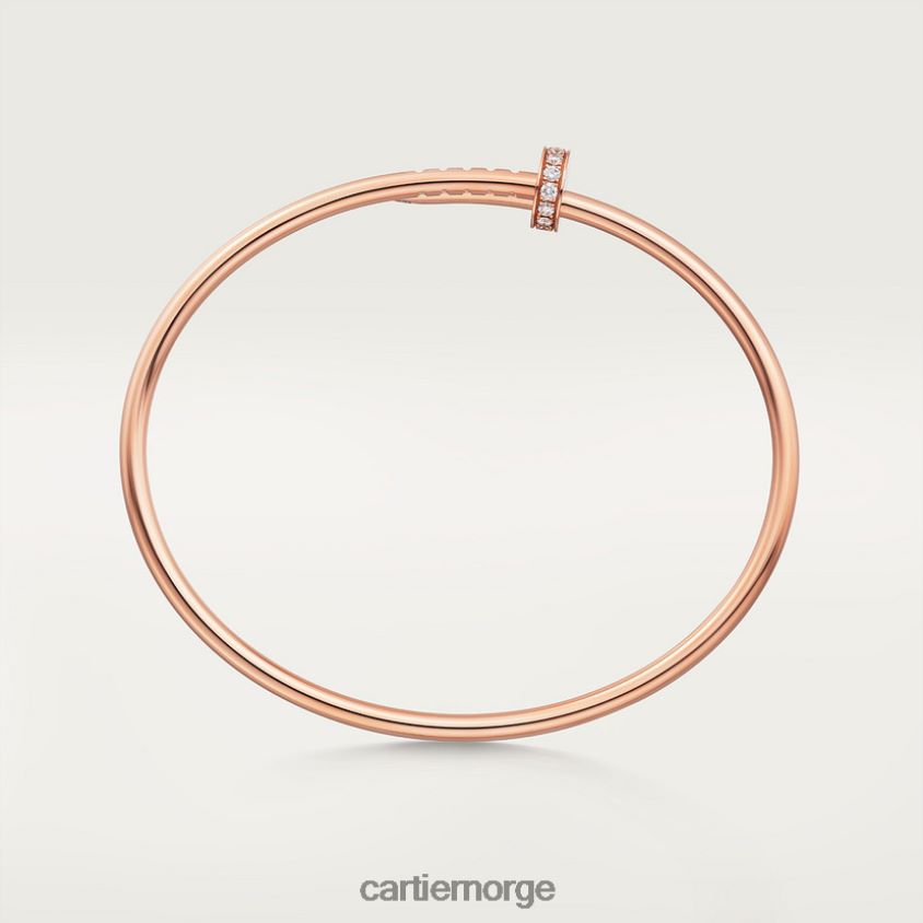 smykker Cartier juste un clou armbånd, liten modell Rose gull F4466N208
