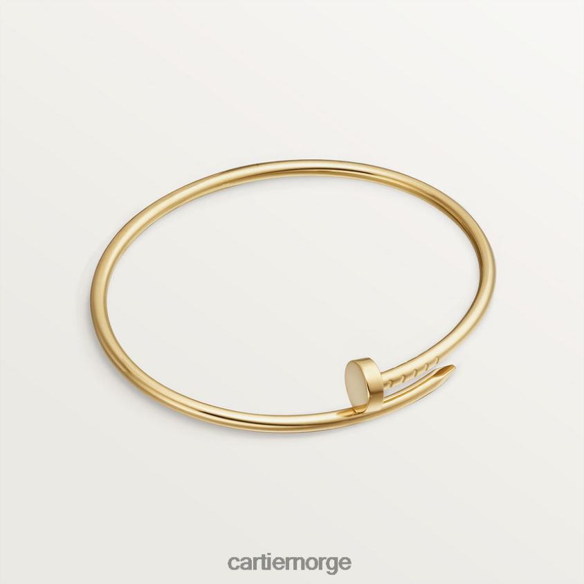 smykker Cartier juste un clou armbånd, liten modell gult gull F4466N199