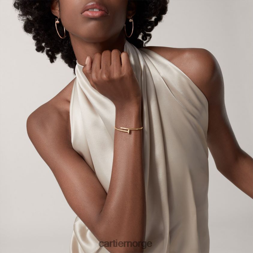 smykker Cartier juste un clou armbånd, liten modell gult gull F4466N205