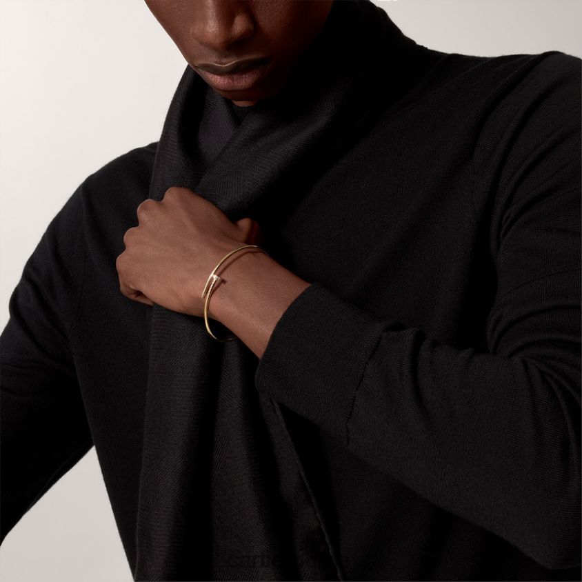 smykker Cartier juste un clou armbånd, liten modell gult gull F4466N205