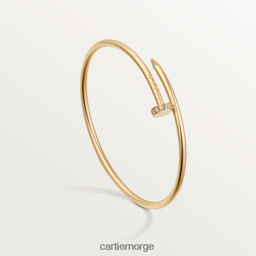 smykker Cartier juste un clou armbånd, liten modell gult gull F4466N205