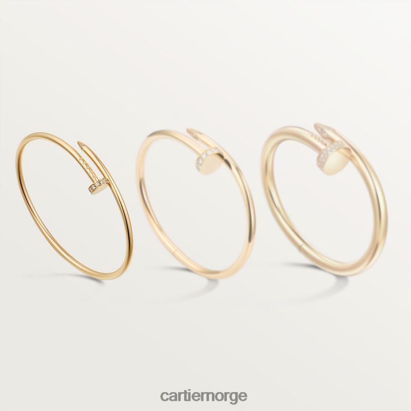smykker Cartier juste un clou armbånd, liten modell gult gull F4466N205