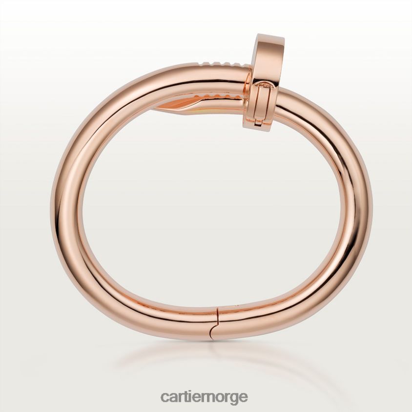 smykker Cartier juste un clou armbånd, stor modell Rose gull F4466N217