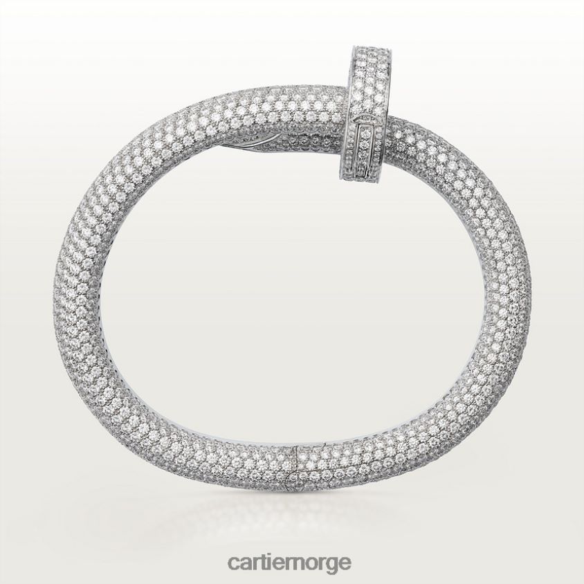 smykker Cartier juste un clou armbånd, stor modell stilig F4466N218