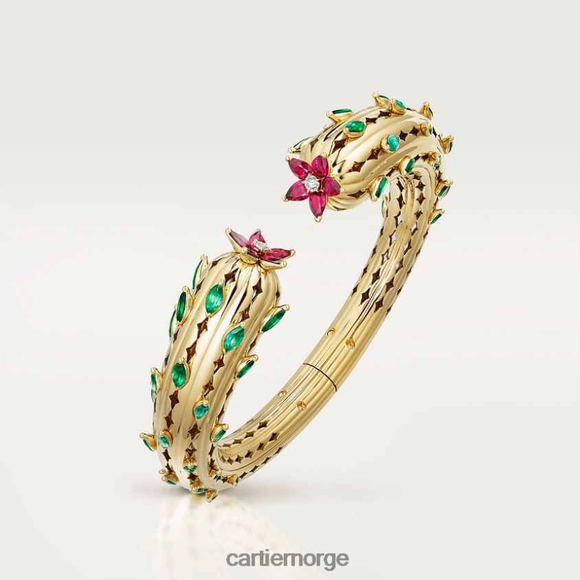 smykker Cartier kaktus armbånd stilig F4466N360
