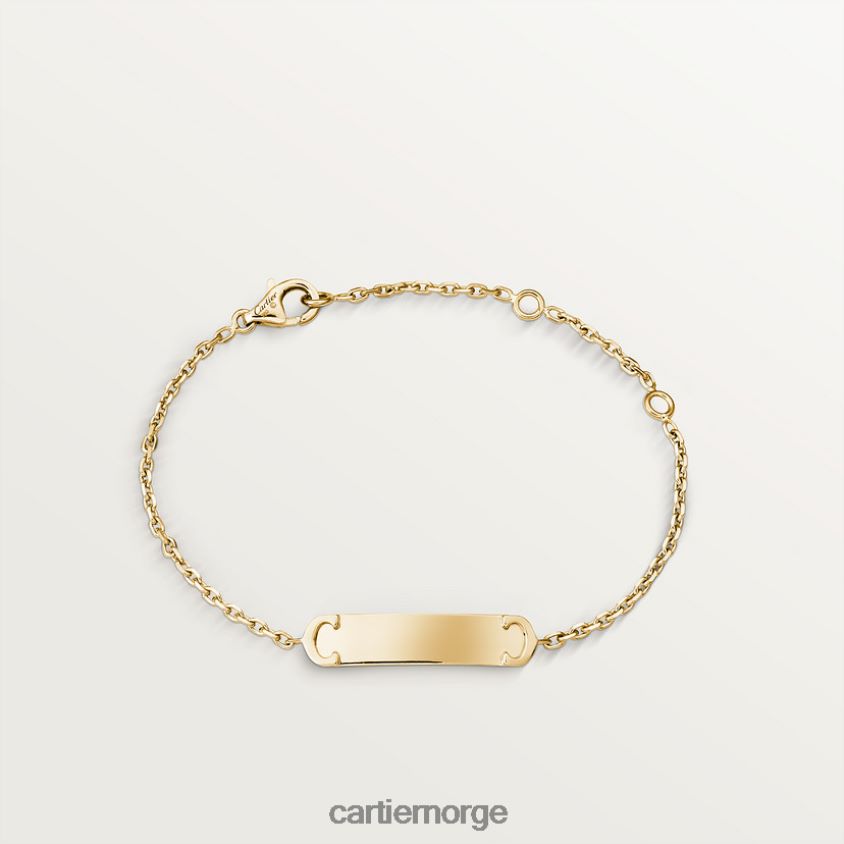 smykker Cartier kjede armbånd gult gull F4466N335