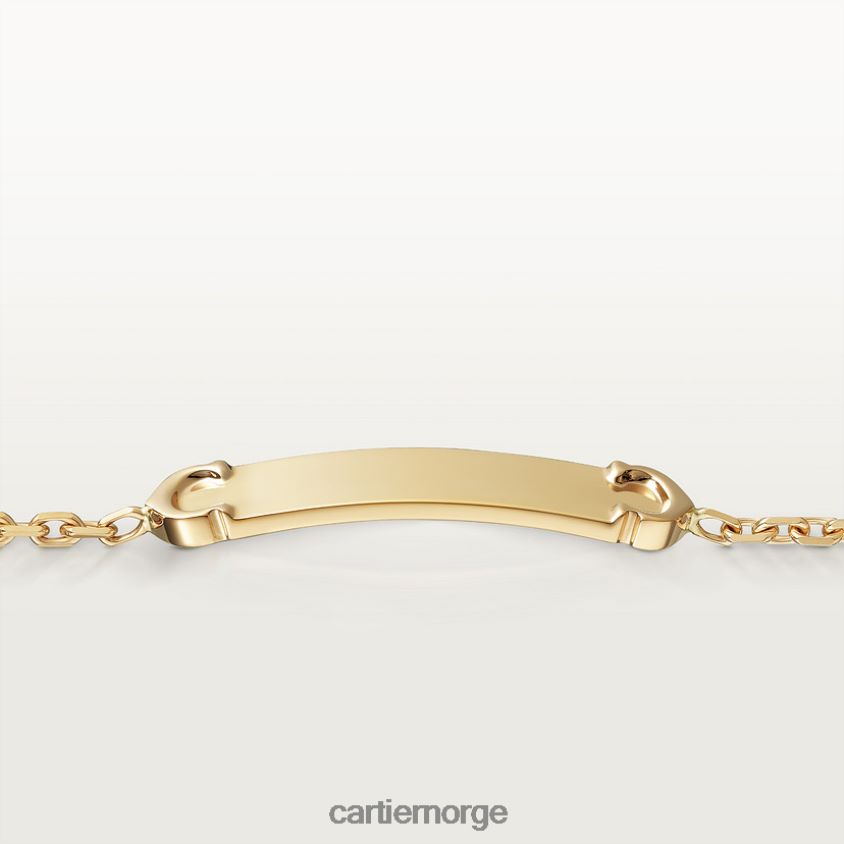 smykker Cartier kjede armbånd gult gull F4466N335