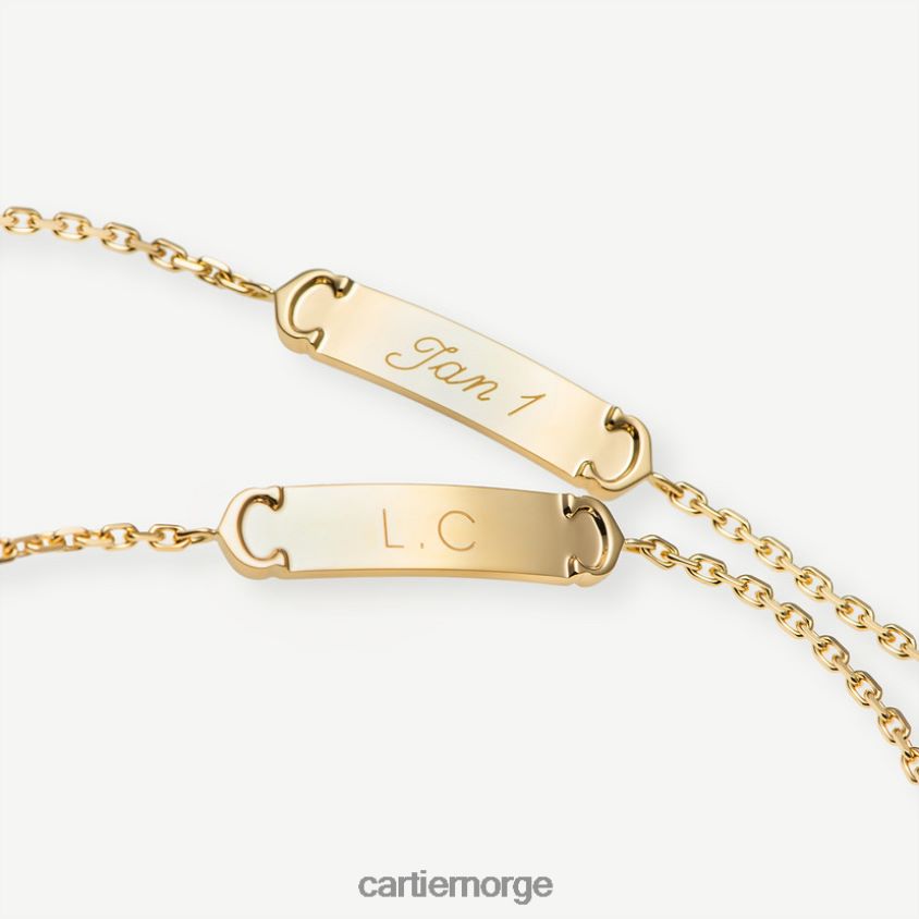 smykker Cartier kjede armbånd gult gull F4466N335