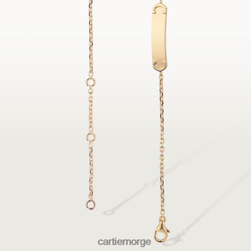 smykker Cartier kjede armbånd gult gull F4466N335