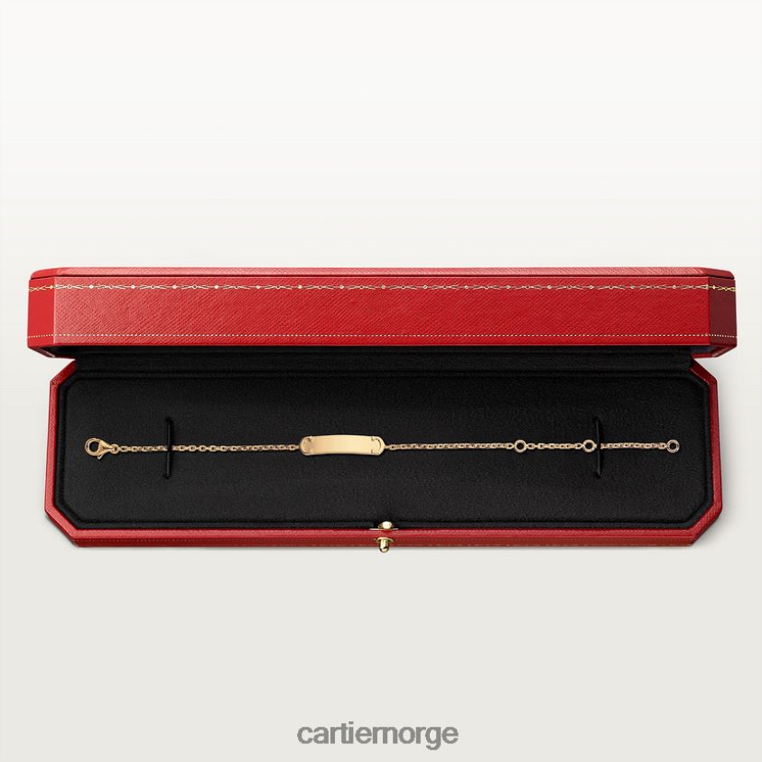 smykker Cartier kjede armbånd gult gull F4466N335