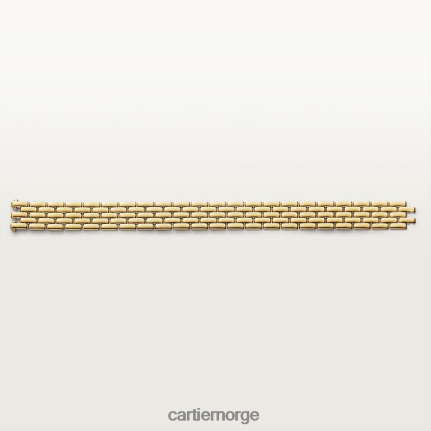 smykker Cartier maillon panthere armbånd gult gull F4466N343