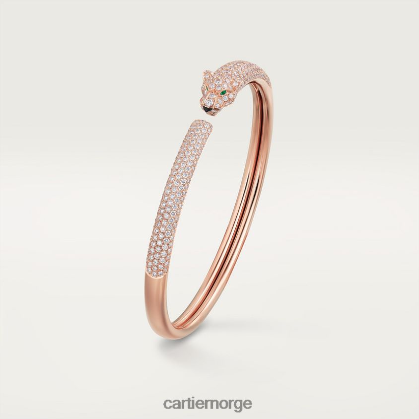 smykker Cartier panter armbånd Rose gull F4466N232